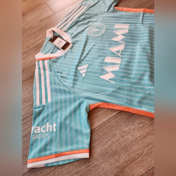 Jersey 2024 Inter Miami Aqua Messi#10 - Picture 6 of 11